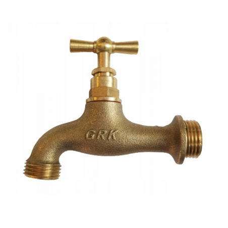KRAN OGRODOWY 1/2" x 1/2" MOSIĘŻNY