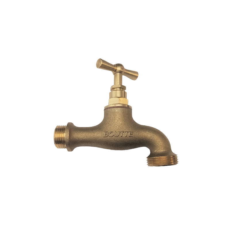 KRAN OGRODOWY 1/2" x 3/4" MOSIĘŻNY