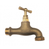 KRAN OGRODOWY 1/2" x 3/4" MOSIĘŻNY