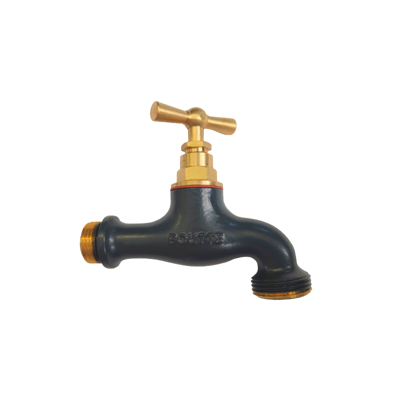 KRAN OGRODOWY 1/2" - ANTRACYT