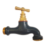 KRAN OGRODOWY 1/2" - ANTRACYT