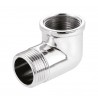 KOLANO CHROMOWANE 1/2" WZ DN15