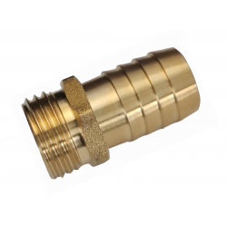 KOŃCÓWKA GZ 1/2" NA WĄŻ 19mm