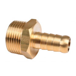 KOŃCÓWKA GZ 3/4" NA WĄŻ 14mm
