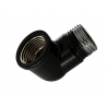 KOLANO 1/2" WZ CZARNY MAT DN15