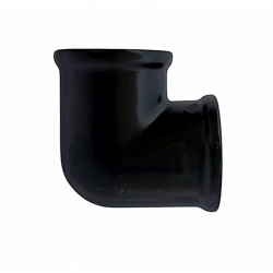 KOLANO 1/2" WW CZARNY MAT DN15