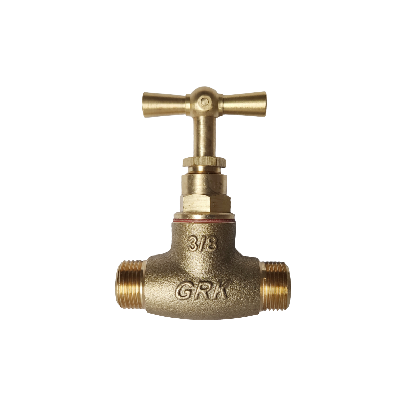 MOSIĘŻNY ZAWÓR PRZELOTOWY GRZYBKOWY 3/8'' ZZ DN10