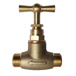 MOSIĘŻNY ZAWÓR PRZELOTOWY GRZYBKOWY 3/8'' ZZ DN10