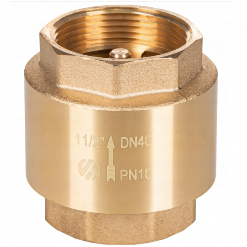 ZAWÓR ZWROTNY 6/4" DN 40 MOSIĘŻNY ZAWÓR 1 1/2"