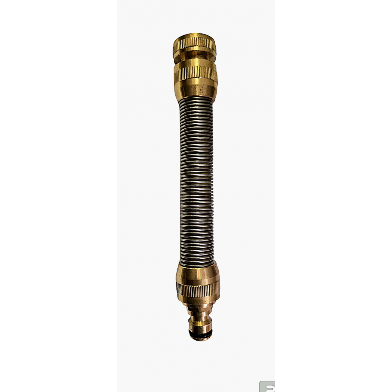 PRZYŁĄCZE ELASTYCZNE NA KRAN GW 3/4" Z SZYBKOZŁĄCZEM OGRODOWYM