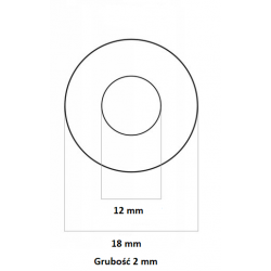 USZCZELKA 1/2" GUMOWA 5 SZTUK