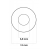 USZCZELKA 1/4" FIBROWA 5 SZTUK