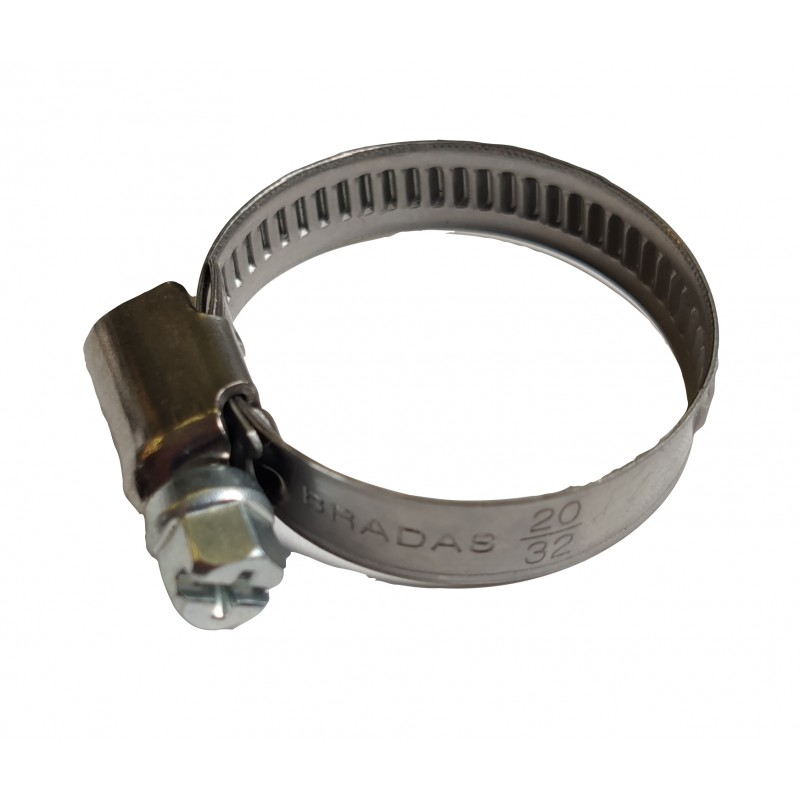 OPASKA ZACISKOWA 25-40mm ŚLIMAKOWA NIERDZEWNA