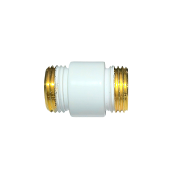 BIAŁA PRZEDŁUŻKA 1/2" GZ/GZ 15mm
