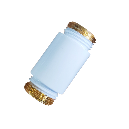 BIAŁA PRZEDŁUŻKA 1/2" GZ/GZ 30mm