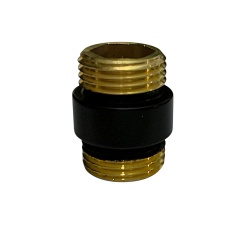 CZARNA PRZEDŁUŻKA 1/2" GZ/GZ 10mm