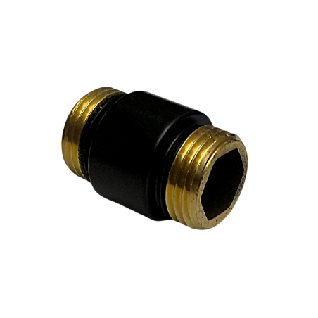 CZARNA PRZEDŁUŻKA 1/2" GZ/GZ 15mm