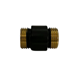 CZARNA PRZEDŁUŻKA 1/2" GZ/GZ 15mm