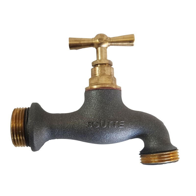 KRAN OGRODOWY 3/4" - GRAFIT STRUKTURA