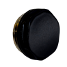 KOREK DO GRZEJNIKA 1/2" CZARNY MAT O-RING