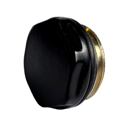 KOREK DO GRZEJNIKA 1/2" CZARNY MAT O-RING