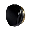 KOREK DO GRZEJNIKA 1/2" CZARNY MAT O-RING