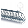 WĄŻ SSAWNO-TŁOCZNY 13mm METAL-FLEX 1 mb WĄŻ SPIRALNY