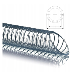 WĄŻ SSAWNO-TŁOCZNY 16mm METAL-FLEX 1 mb WĄŻ SPIRALNY