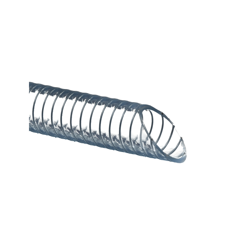 WĄŻ SSAWNO-TŁOCZNY 32mm METAL-FLEX 1 mb WĄŻ SPIRALNY