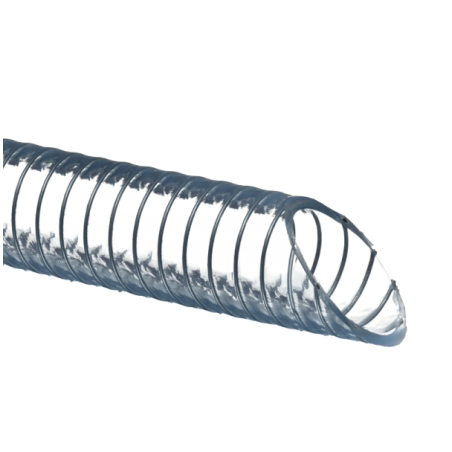WĄŻ SSAWNO-TŁOCZNY 32mm METAL-FLEX 1 mb WĄŻ SPIRALNY