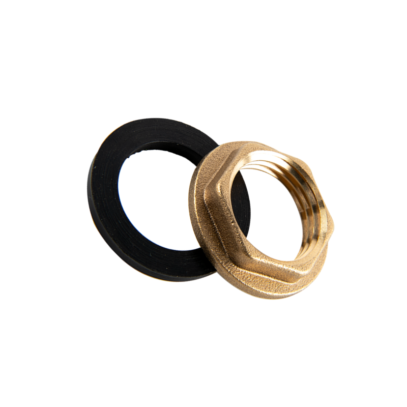 NAKRĘTKA KOŁNIERZOWA 1/2" Z USZCZELKĄ - KONTRA 1/2"