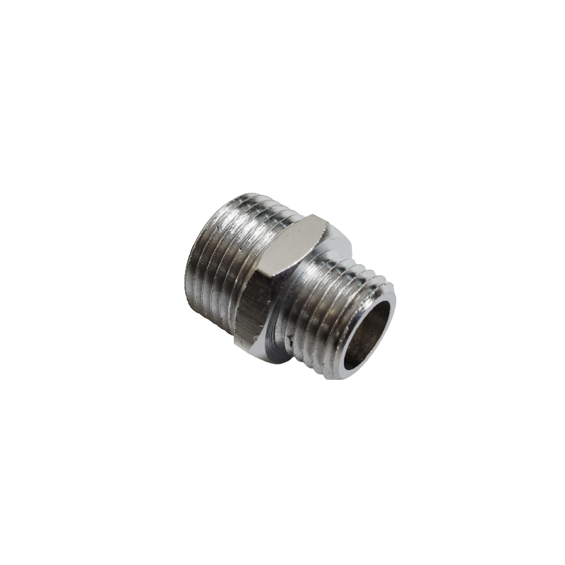 CHROMOWANY NYPEL REDUKCYJNY 3/8" x 1/4"