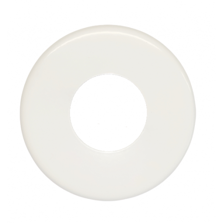 ROZETA 1/2" BIAŁA POJEDYNCZA OTWÓR 22 mm