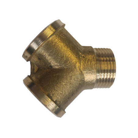 DWÓJNIK 3/4" WZW - TRÓJNIK "Y" NYPLOWY