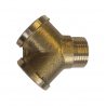 DWÓJNIK 3/4" WZW - TRÓJNIK "Y" NYPLOWY