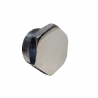 CHROMOWANY KOREK 1/2" DN15