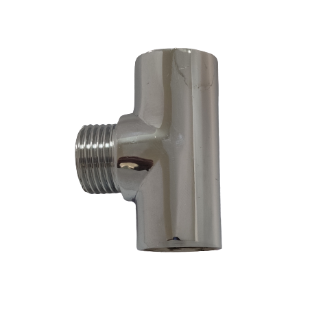 CHROMOWANY TRÓJNIK 1/2" WZW DN15