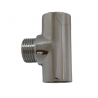 CHROMOWANY TRÓJNIK 1/2" WZW DN15