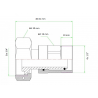 PÓŁŚRUBUNEK KOMPENSACYJNY 1/2"