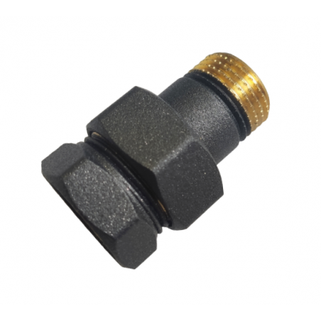 GRAFITOWY ŚRUBUNEK 1/2" PROSTY ORING