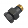 GRAFITOWY ŚRUBUNEK 1/2" PROSTY ORING